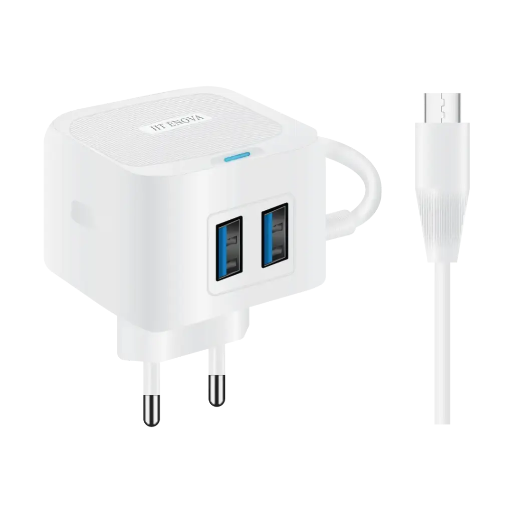 Micro Charger with 2 Extra USB Ports HT-C101