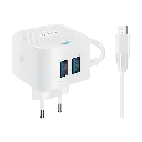Micro Charger with 2 Extra USB Ports HT-C101