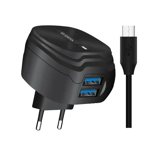 [C1C3M1HT-2] Micro Charger with 2 Extra USB Ports HT-C102